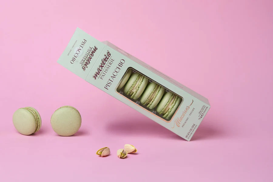 Macarons pistacchio