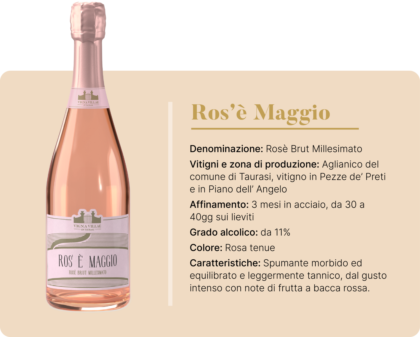 Rosè Brut Millesimato