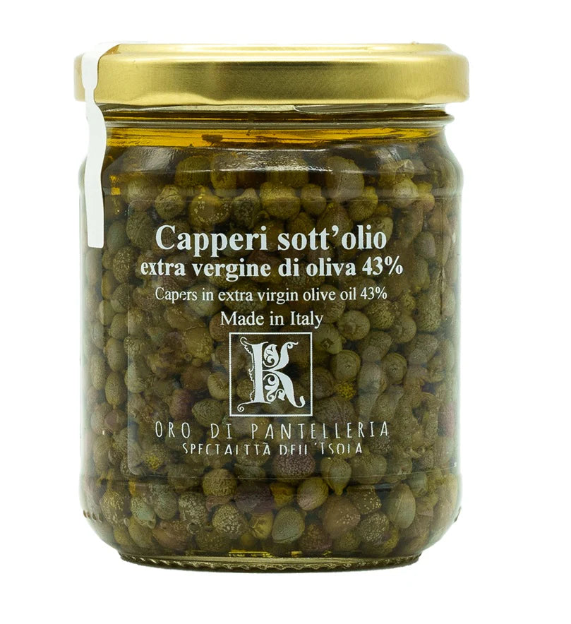 Capperi sott'olio extra vergine di oliva