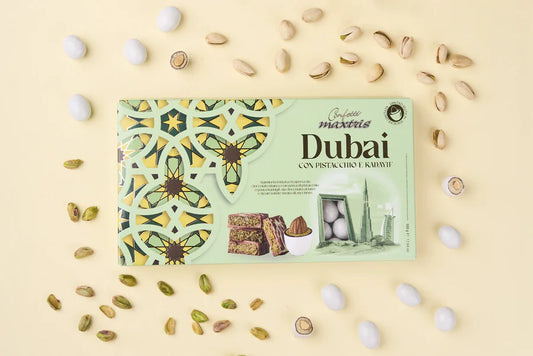 Dubai Chocolate – Bianco pistacchio e pasta kadayif