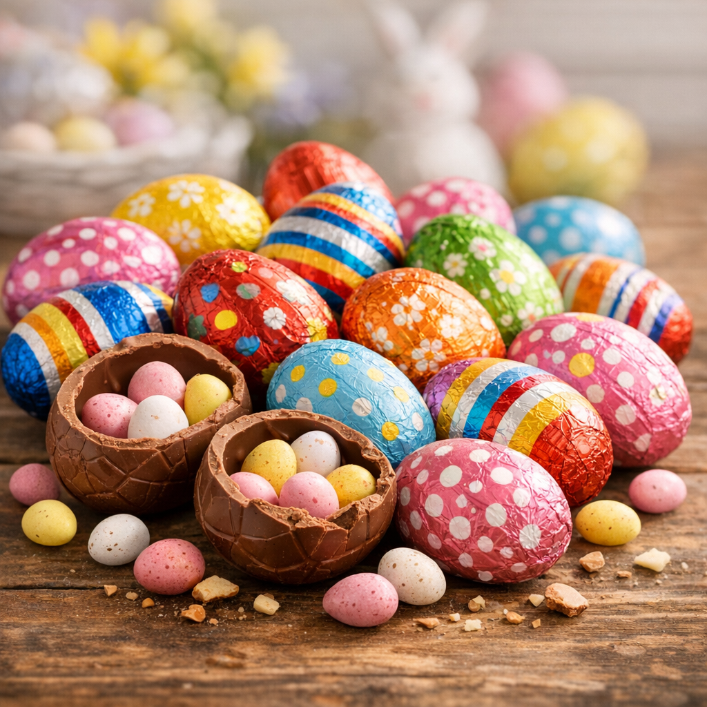Ovetti di cioccolato misti vari gusti